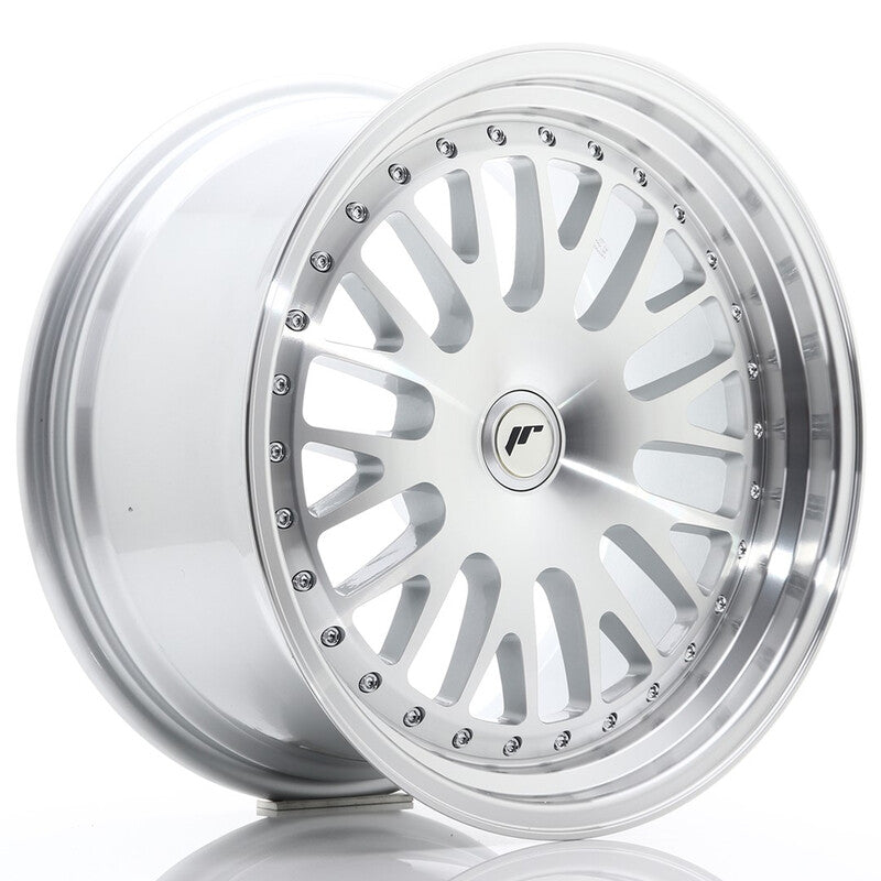 Llanta Japan Racing JR-10 18x9.5" PCD a medida (4 y 5 agujeros) ET20-40 Silver