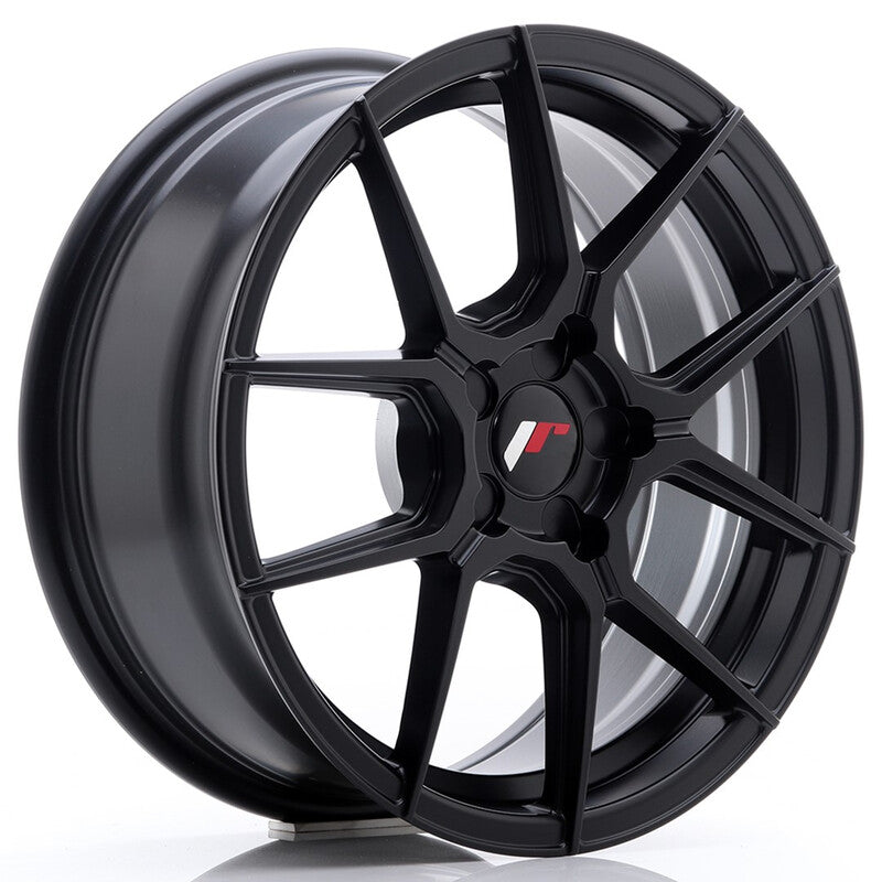 Llanta Japan Racing JR-30 17x7" PCD a medida (5 agujeros) ET20-40 Flat Black