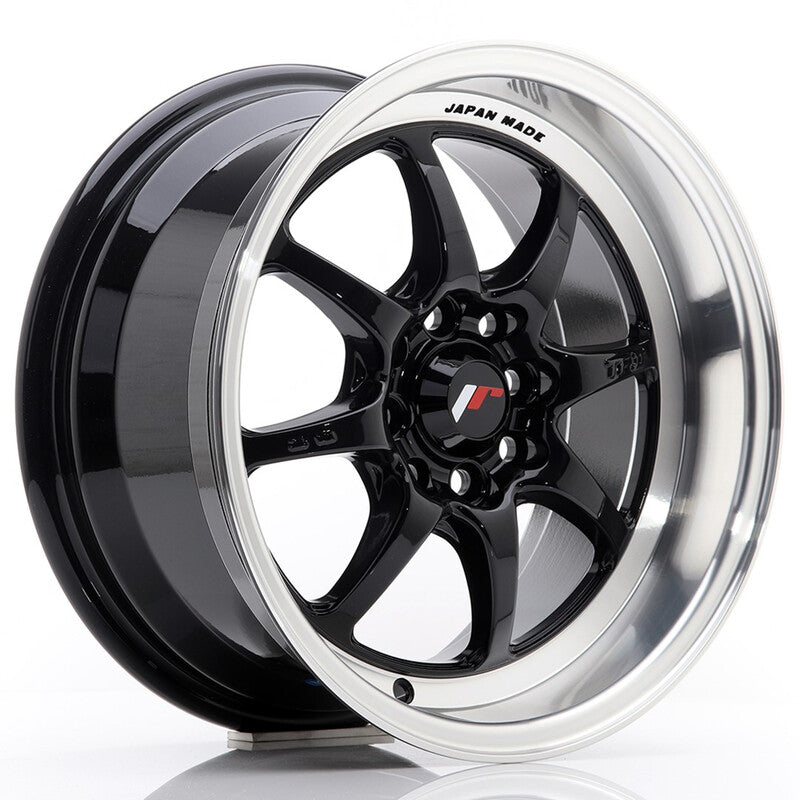 Llanta Japan Racing TF-2 15x7.5" 4x100/114.3 ET30 Gloss Black