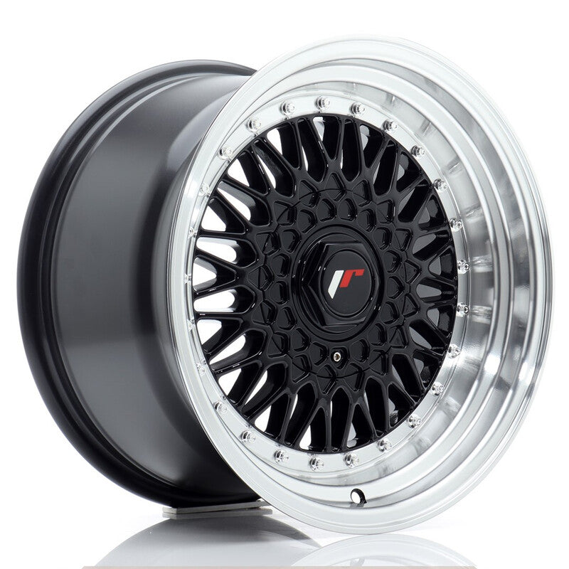 Llanta Japan Racing JR-9 16x9" PCD a medida (4 y 5 agujeros) ET20 Gloss Back