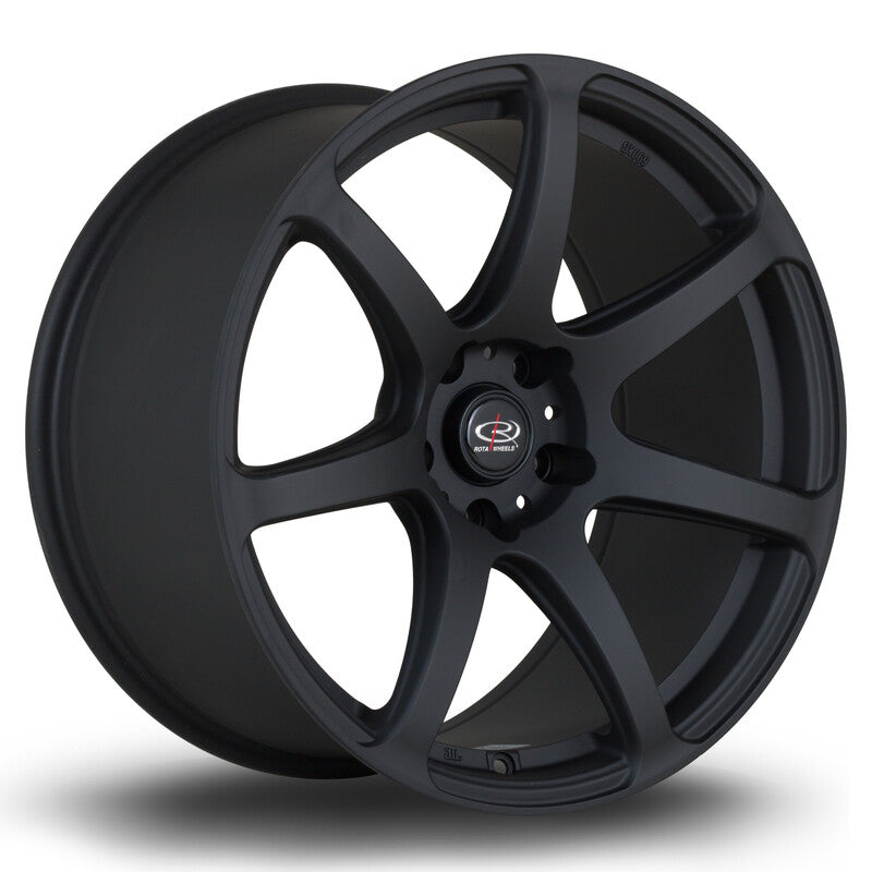 Llanta Rota Pro R 18x9.5" 5x114.3 ET20 Flat Black