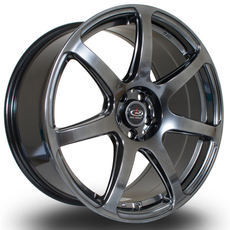 Llanta Rota Pro R 18x8.5" 5x114.3 ET44 Hyper Black