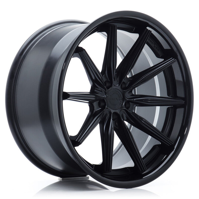 Llanta Concaver CVR8 20x10.5" PCD a medida (5 agujeros) ET10-53 Matt Black