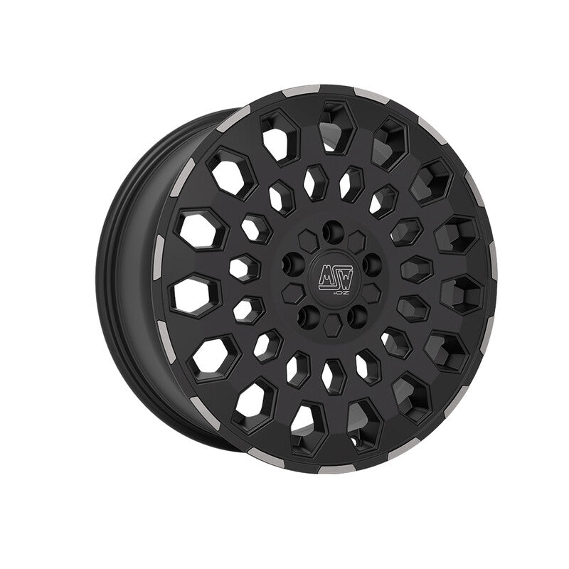 Llanta MSW 99 Van 17x7" 6x130 ET55 Matt Black, Polished Lip