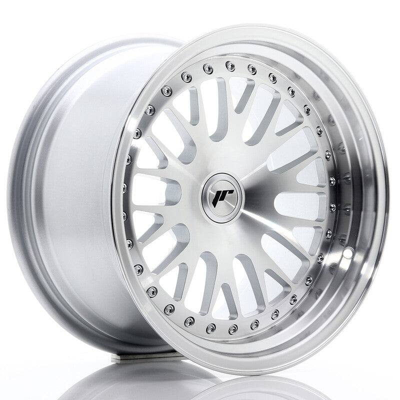 Llanta Japan Racing JR-10 16x9" PCD a medida (4 y 5 agujeros) ET10-20 Silver