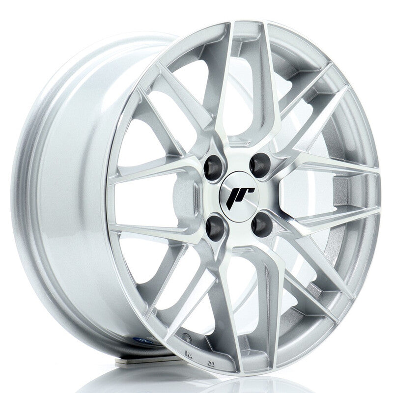 Llanta Japan Racing JR-28 15x7" 4x100 ET25 Machined Silver