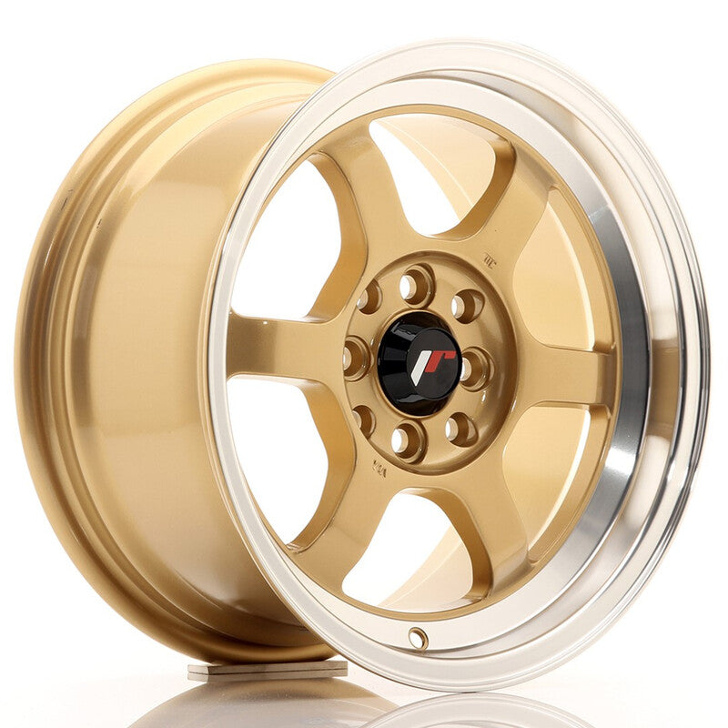 Llanta Japan Racing JR-12 15x7.5" 4x100/114.3 ET26 Gold