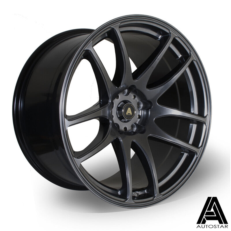Llanta Autostar A510 19x10.5" 5x114.3 ET22 Hyper Black