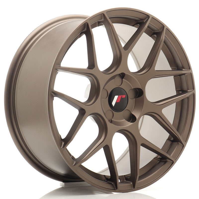 Llanta Japan Racing JR-18 18x8.5" PCD a medida (5 agujeros) ET20-45 Bronze