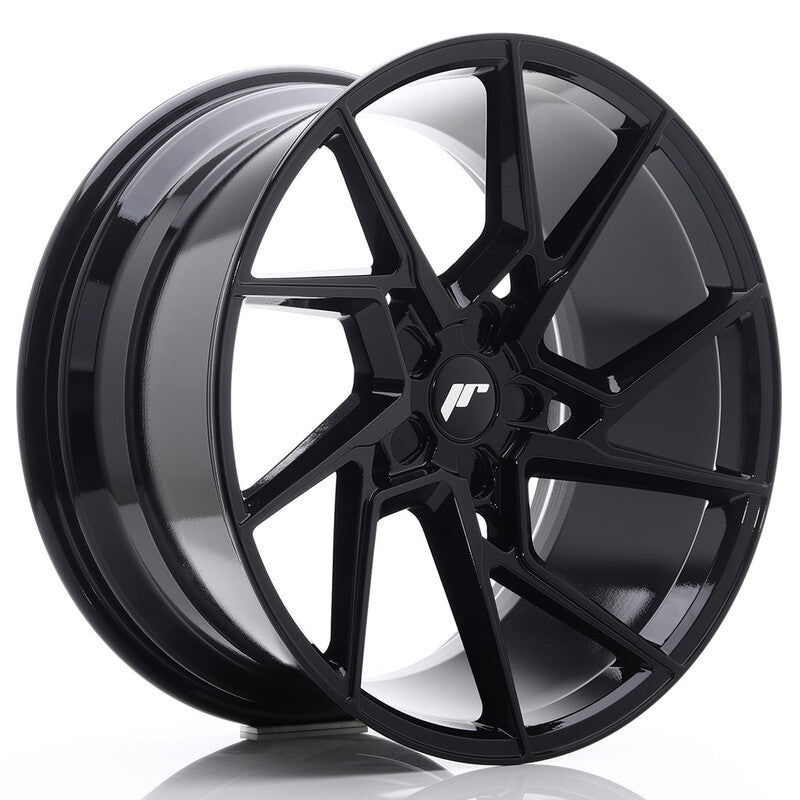 Llanta Japan Racing JR-33 Extreme Concave 20x10" PCD a medida (5 agujeros) ET40 Gloss Black