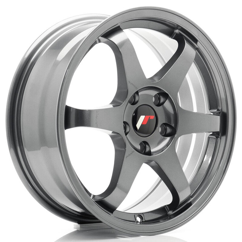 Llanta Japan Racing JR-3 17x7" 4x114.3 ET40 Gunmetal