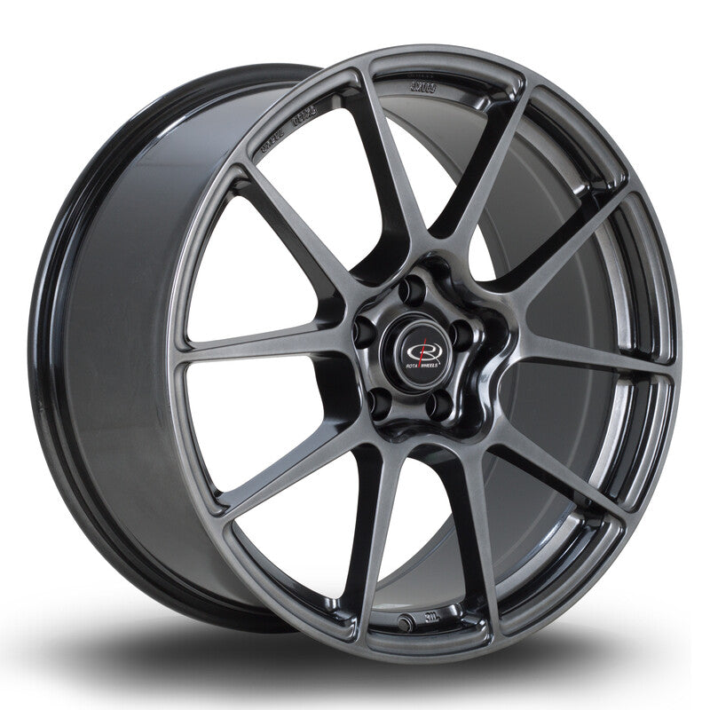 Llanta Rota AR10 19x9" 5x108 ET42 Hyper Black