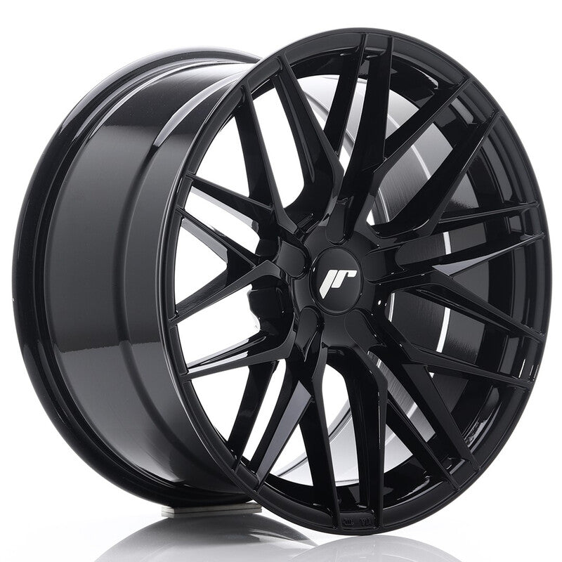 Llanta Japan Racing JR-28 Extreme Concave 18x9.5" PCD a medida (5 agujeros) ET20-40 Gloss Black