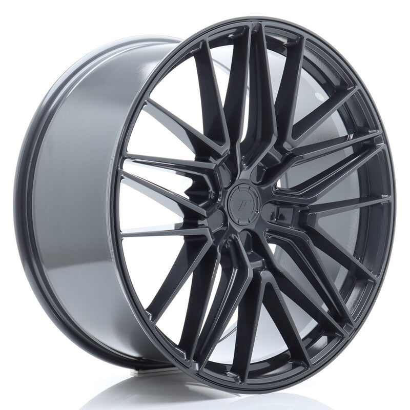 Llanta Japan Racing JR-38 22x10.5" PCD a medida (5 agujeros) ET10-46 Hyper Gray