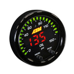 Manómetro de presión de aceite AEM X-Series 10 Bar 150 PSI