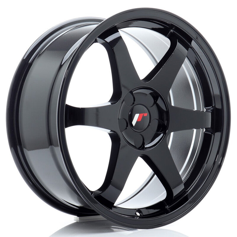 Llanta Japan Racing JR-3 19x8.5" PCD a medida (5 agujeros) ET20-42 Gloss Black