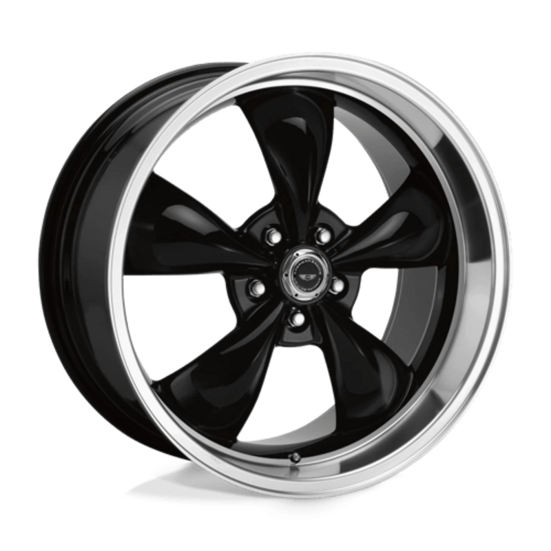 Llanta American Racing AR105 Torq Thrust M 17x9" 5x120.65 ET45 Gloss Black, Machined Lip