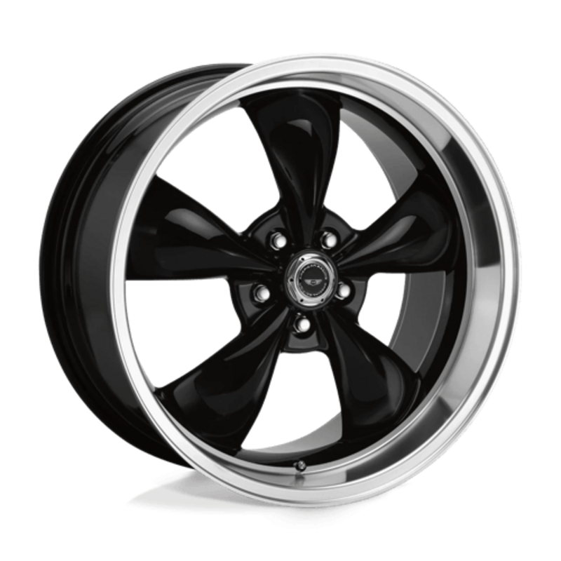 Llanta American Racing AR105 Torq Thrust M 18x9" 5x114.3 ET34 Gloss Black, Machined Lip