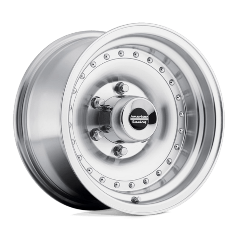 Llanta American Racing AR61 Outlaw I 15x10" 5x120.65 ET-38 Machined Silver