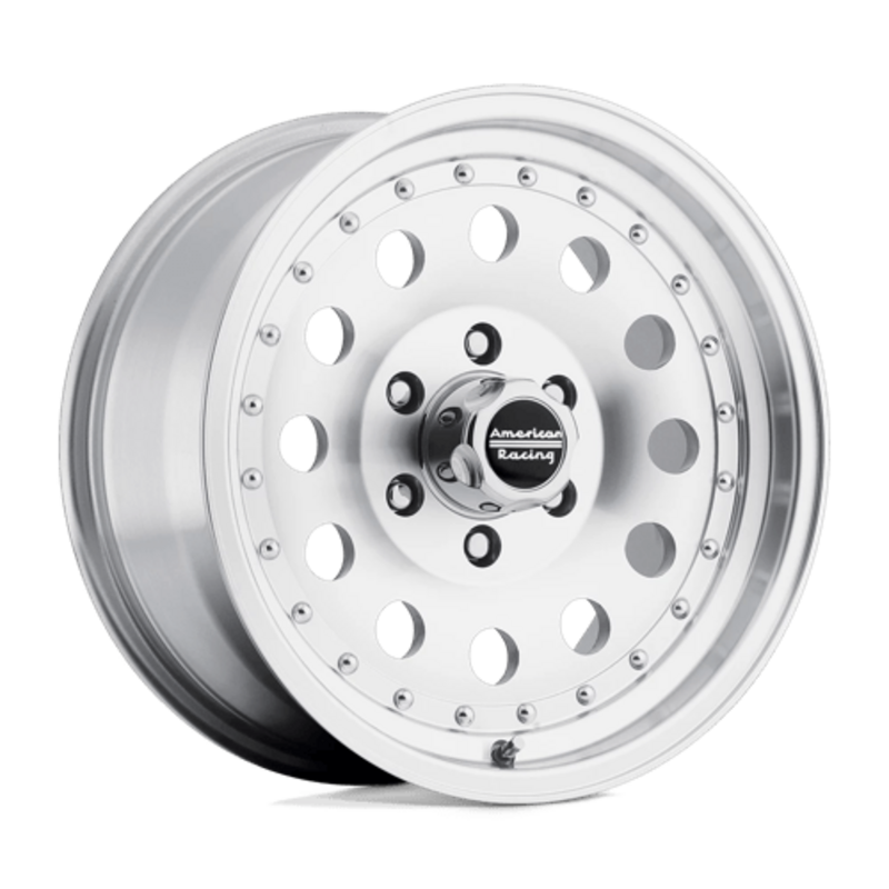 Llanta American Racing AR62 Outlaw II 15x10" 6x139.7 ET-38 Machined Silver