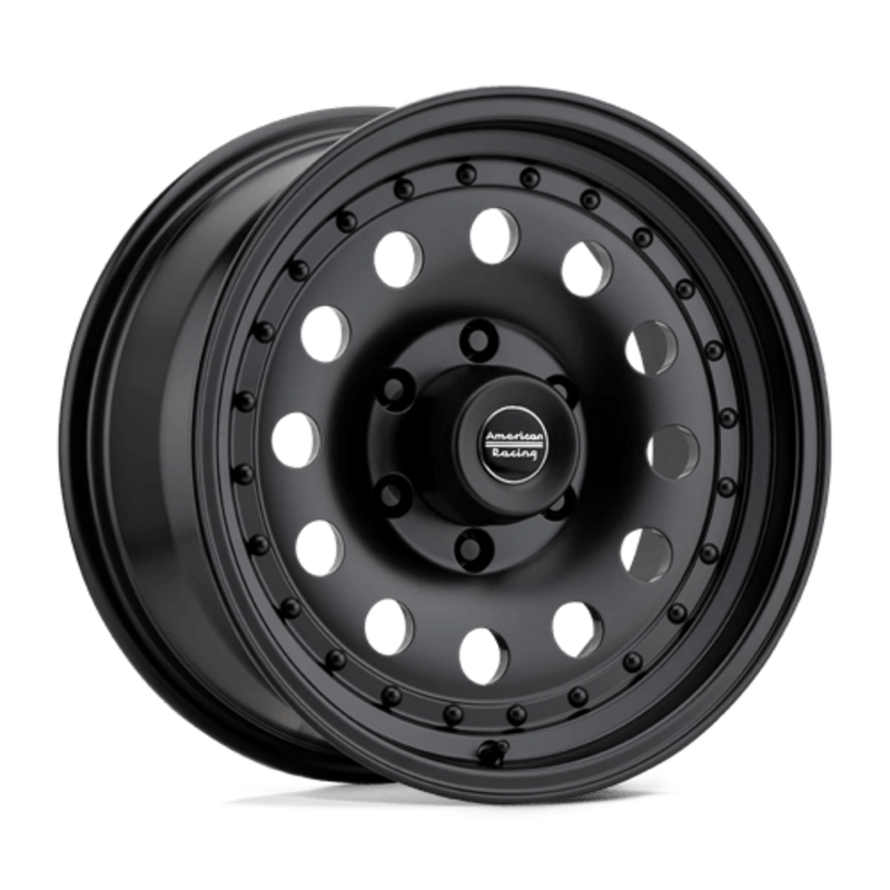 Llanta American Racing AR62 Outlaw II 15x7" 5x139.7 ET-6 Satin Black