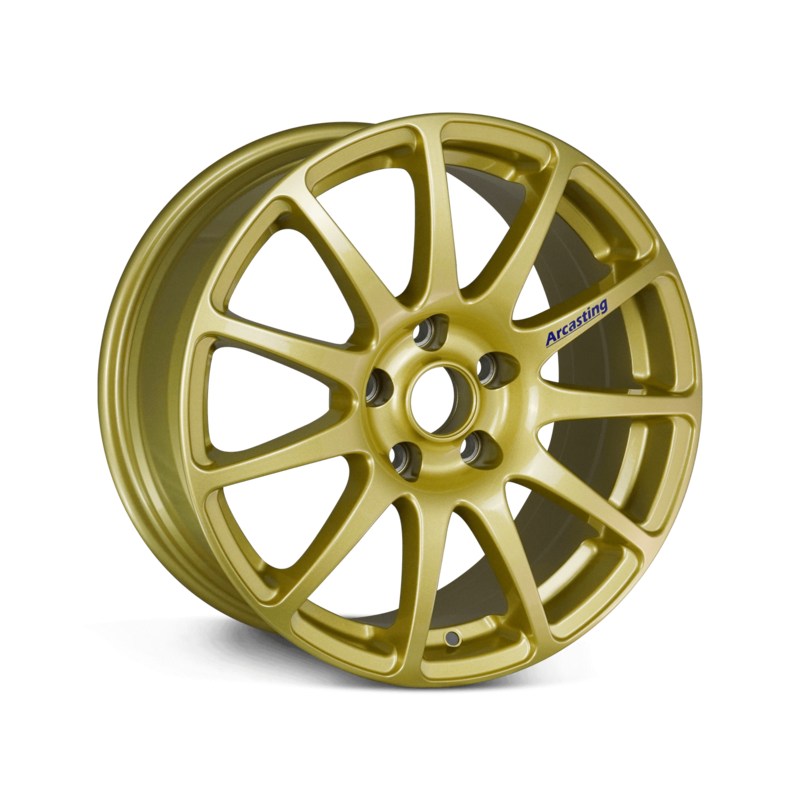 Llanta Evo Corse Excalibur 18x8" 5x114.3 ET38 Gold