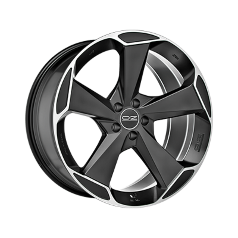 Llanta OZ Aspen HLT 21x11" 5x130 ET60 Matt Black Diamond Cut