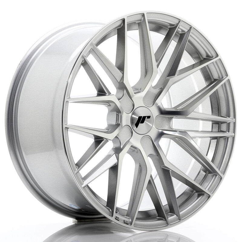 Llanta Japan Racing JR-28 Extreme Concave 19x9.5" PCD a medida (5 agujeros) ET20-40 Silver