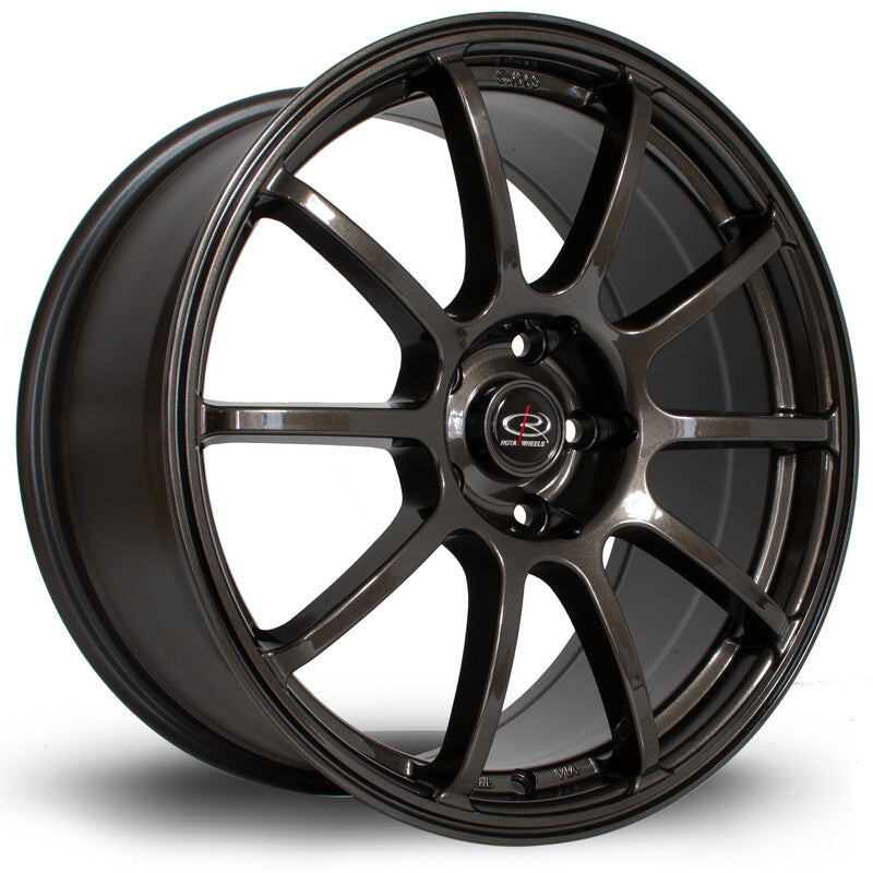 Llanta Rota Force 18x8.5" 5x100 ET48 Gunmetal
