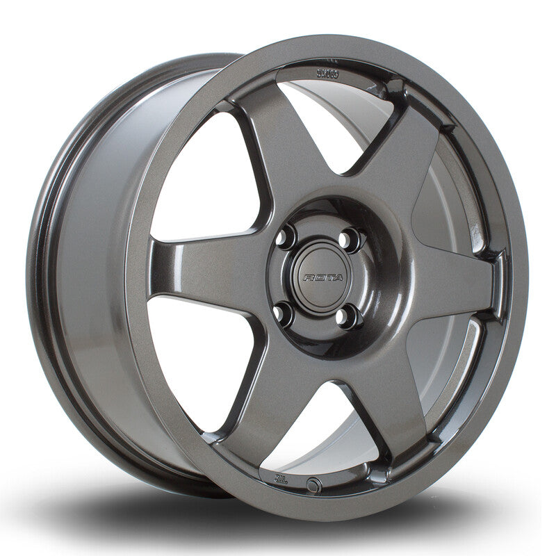 Llanta Rota Sprint 17x7.5" 4x108 ET42 Gunmetal