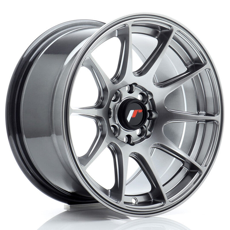 Llanta Japan Racing JR-11 15x8" 4x100/108 ET25 Hyper Black