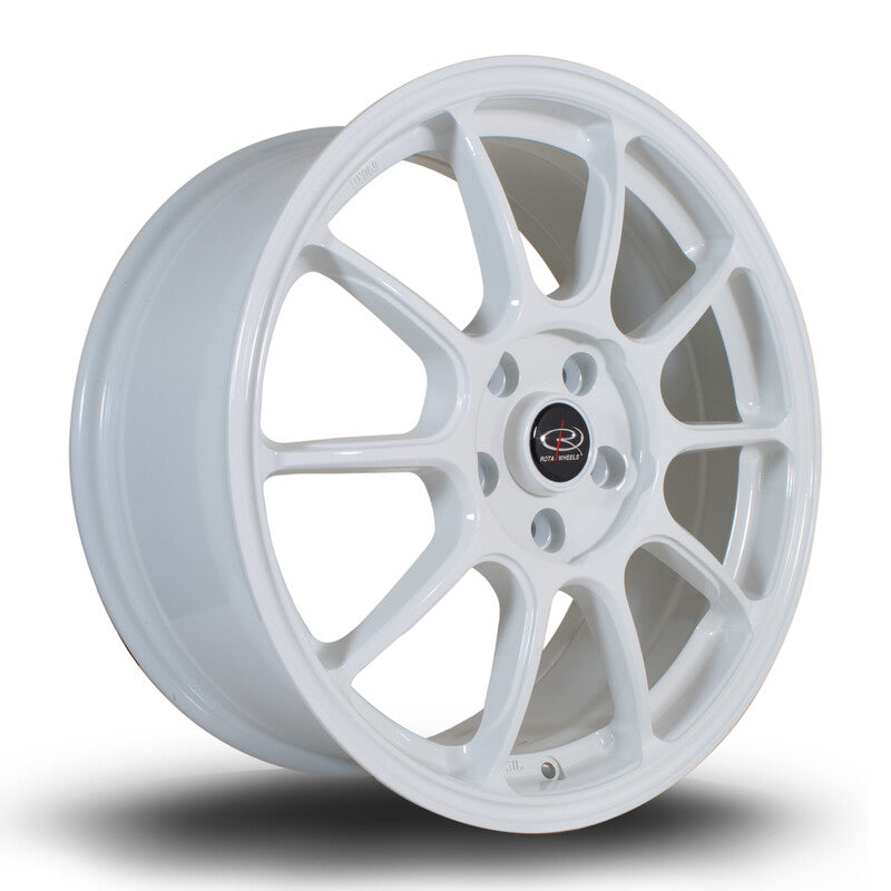 Llanta Rota SS10 17x7.5" 5x108 ET50 White