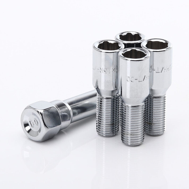 Plata ATB1 antirrobo tornillos antirrobo M12x1.5 (juego de 4)