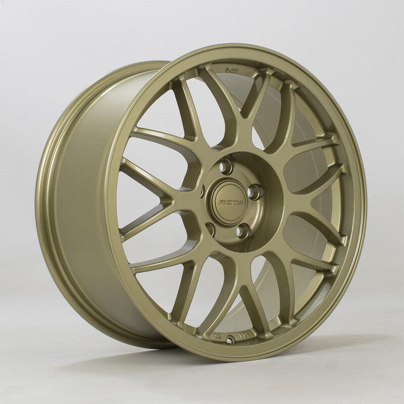 Llanta Rota Formula B 18x8.5" 5x114.3 ET44 Gold