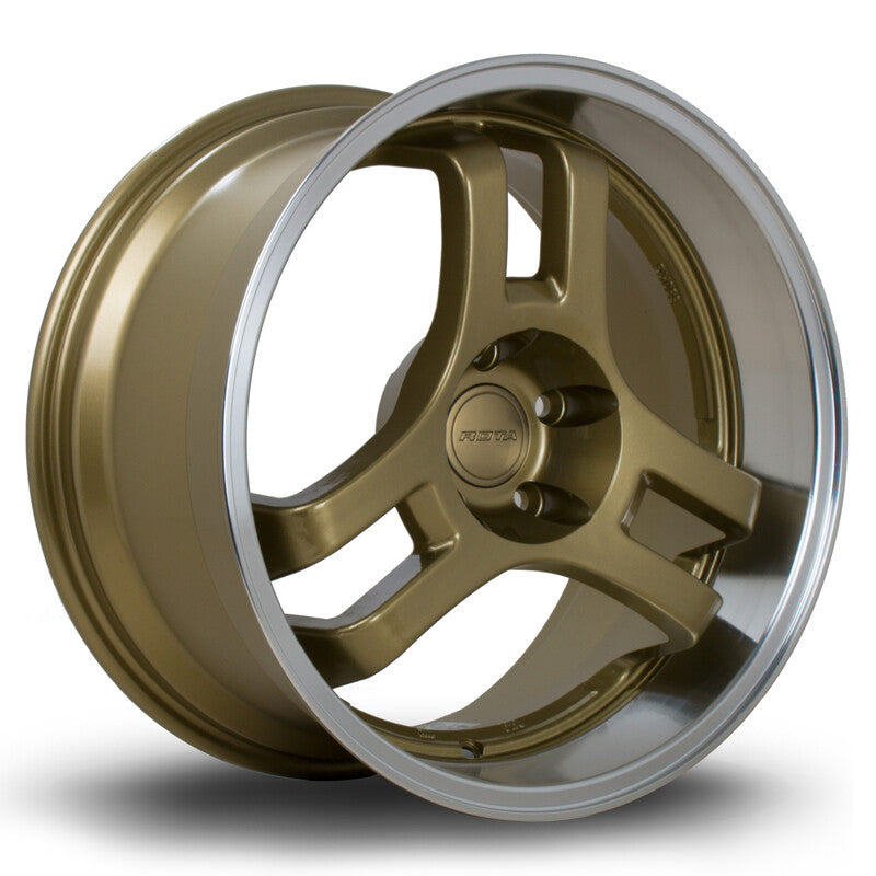 Llanta Rota HM3 18x9.5" 5x114.3 ET35 Gold