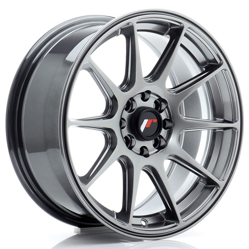 Llanta Japan Racing JR-11 16x7" 4x100/108 ET25 Hyper Black