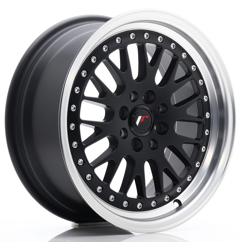 Llanta Japan Racing JR-10 16x7" 4x100/108 ET30 Flat Black, Lip