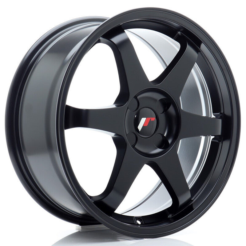 Llanta Japan Racing JR-3 18x8" PCD a medida (4 agujeros) ET20-45 Flat Black