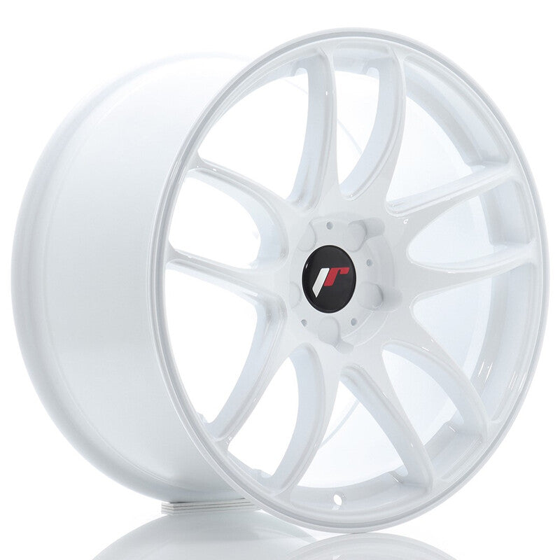 Llanta Japan Racing JR-29 Extreme Concave 18x9.5" PCD a medida (5 agujeros) ET20-47 White