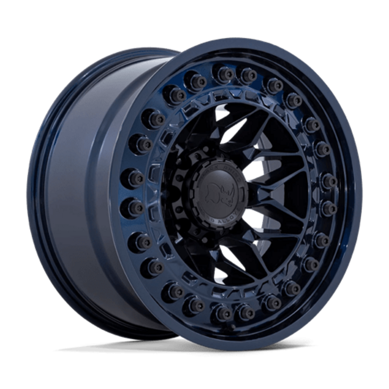Llanta Black Rhino Alpha 17x9" 5x127 ET-12 Midnight Blue