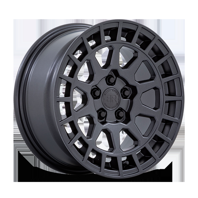 Llanta Black Rhino Boxer 18x8" 5x108 ET40 Gun Black