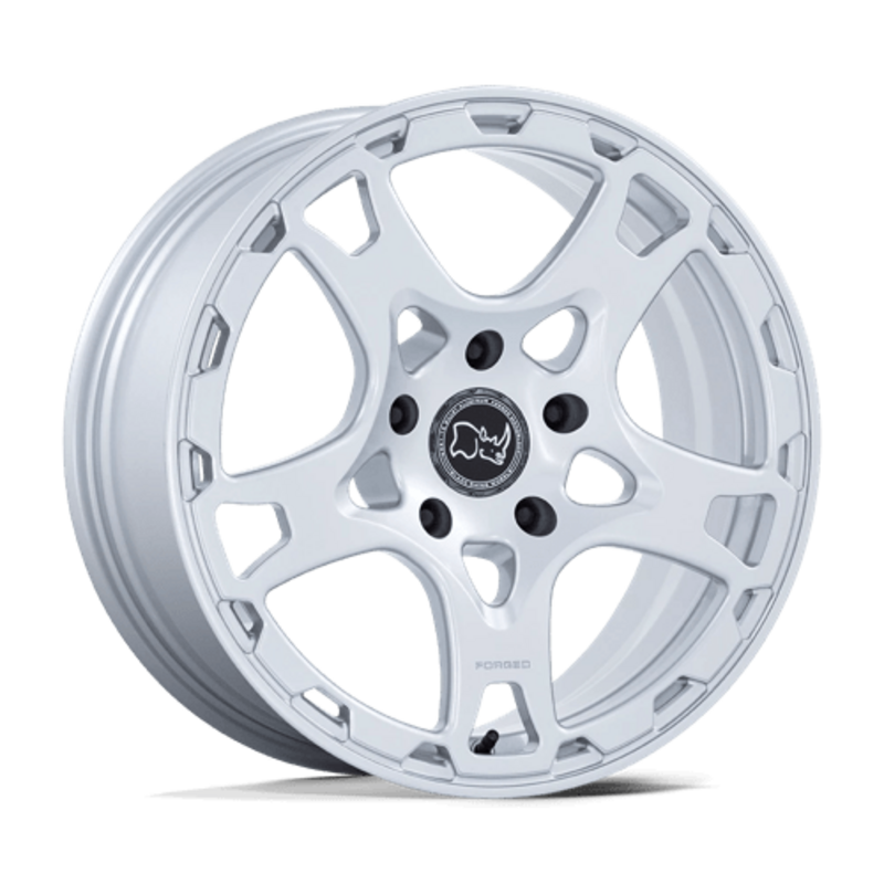 Llanta Black Rhino Klaue 18x8" 5x130 ET20 Matte Silver