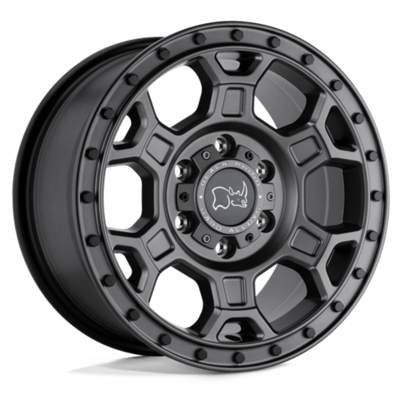 Llanta Black Rhino Midhill 16x8" 6x130 ET45 Flat