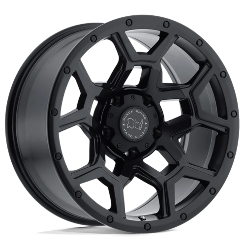 Llanta Black Rhino Overland 17x9.5" 6x139.7 ET-18 Flat Black