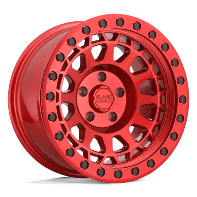 Llanta Black Rhino Primm 17x9" 6x139.7 ET0 Candy Red