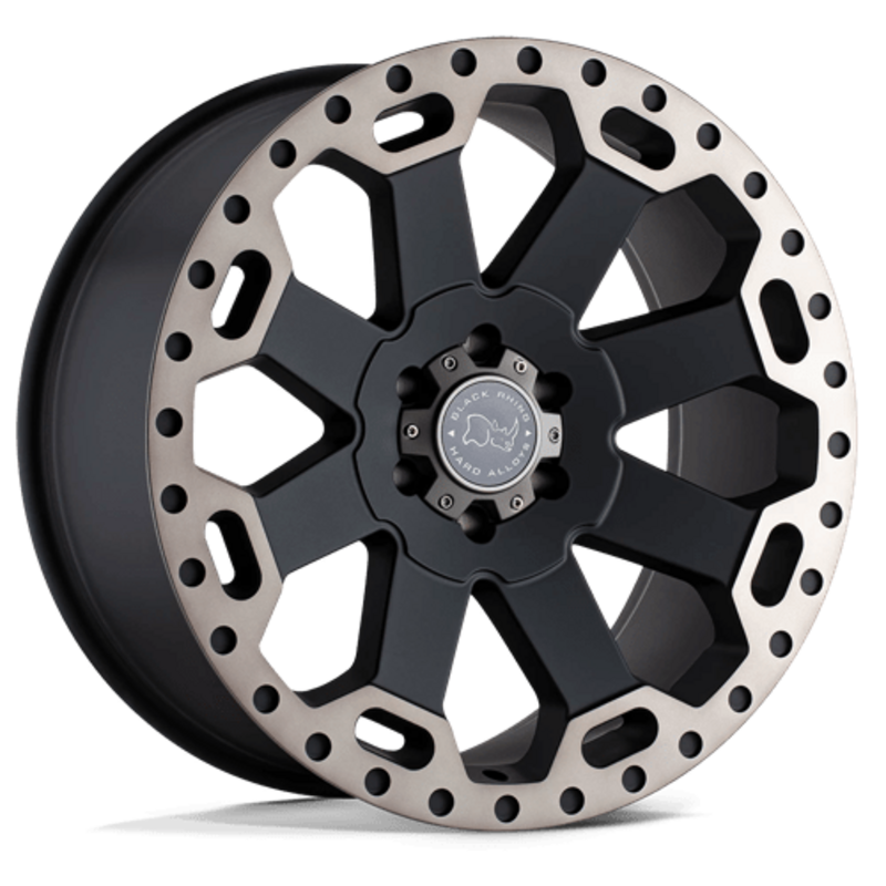 Llanta Black Rhino Warlord 17x8" 5x127 ET30 Flat Black