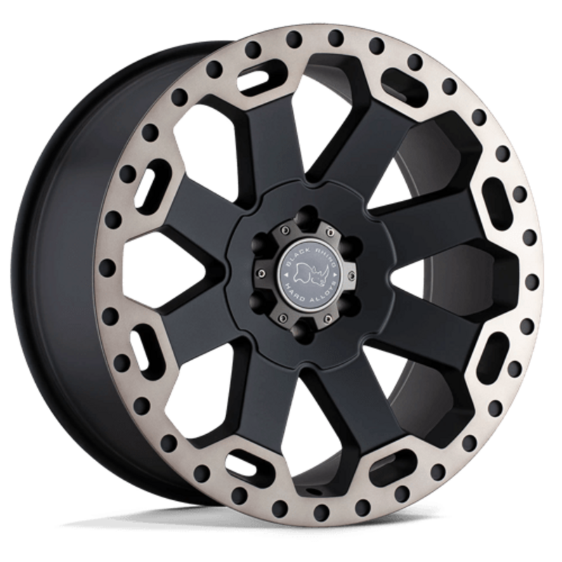 Llanta Black Rhino Warlord 18x9" 6x139.7 ET12 Flat Black