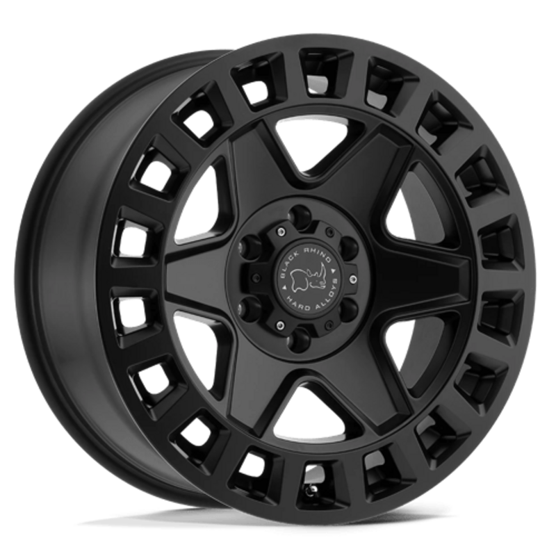 Llanta Black Rhino York 17x8" 6x130 ET52 Flat Black
