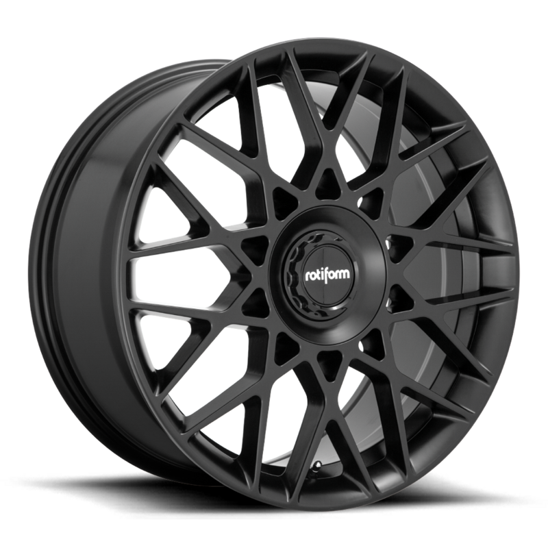 Llanta Rotiform BLQ-C 19x8.5" 5x112/120 ET45 Flat Black