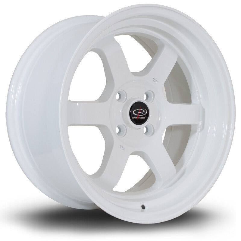 Llanta Rota Grid V 16x8" 4x100 ET20 White